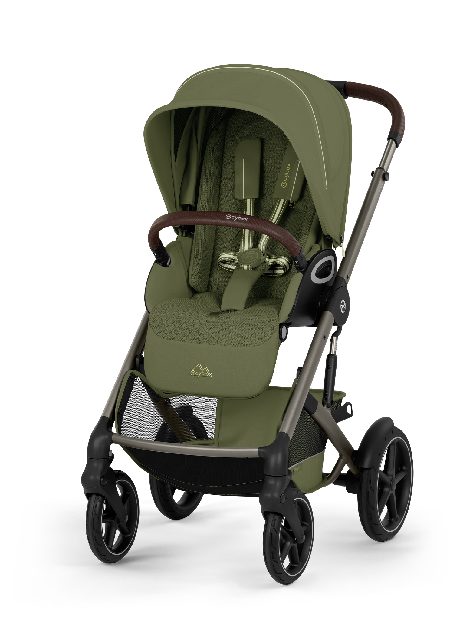 Cybex Talos S Lux inkl. brettbar liggedel - Moss Green